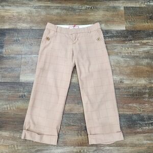VINTAGE  Abercrombie & Fitch Low Waist Crop Pants Y2K Size 4